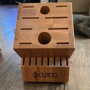 Cutco knife block